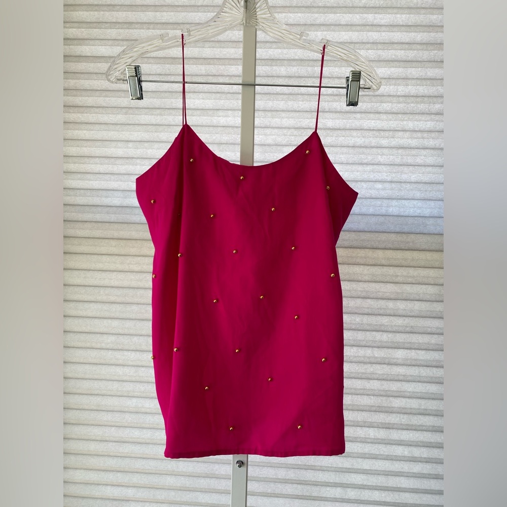 Adam Douglass Pink Silk Blouse.